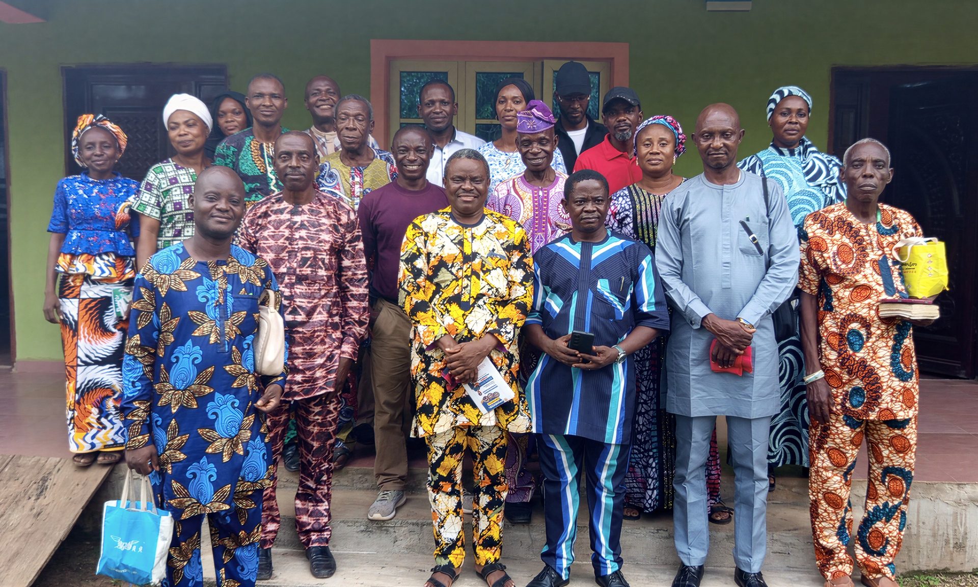 Perfect Edifiers Foundation leaders and community members gathered together